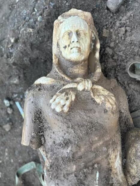 Estatua de Hércules es hallada por casualidad en Roma