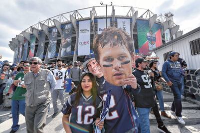 Brady y Pats, en casa