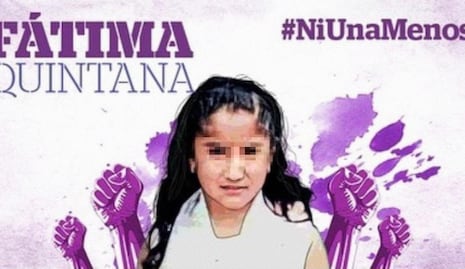 Realizan audiencia contra presunto feminicida de la niña Fátima Quintana