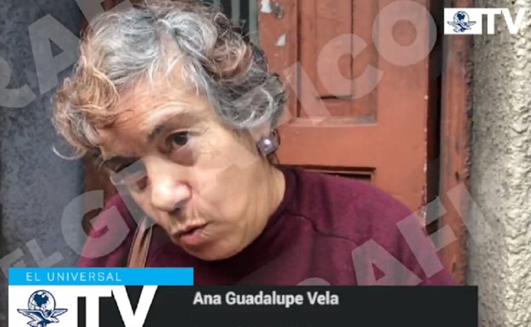 Ana Guadalupe, 63 and a chemist, explained the situation that according to her led to the misunderstanding. (Photo: Screen grab from EL UNIVERSAL TV) 