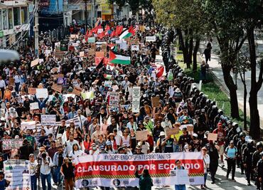 Vuelven a salir a las calles en contra de la gentrificación; "¡Vecino callado, será gentrificado!", entre las consignas de la marcha