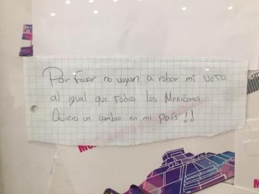 "Por favor, no vayan a robar mi voto"; las cartas de los mexicanos que votaron en el extranjero