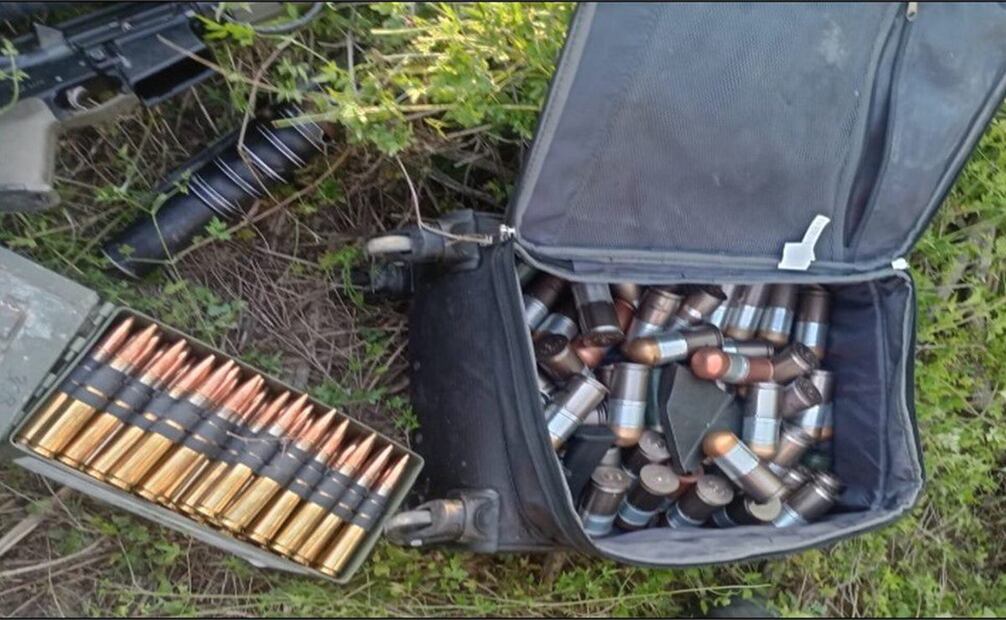 Ejército asegura armamento en Tamaulipas / Foto: Cortesía