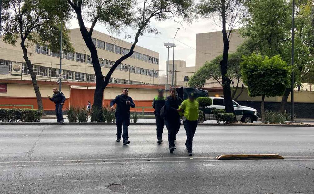 Los policías de tránsito fueron detenidos tras denuncia (30/04/2025). Foto: Juan Carlos Williams / EL UNIVERSAL