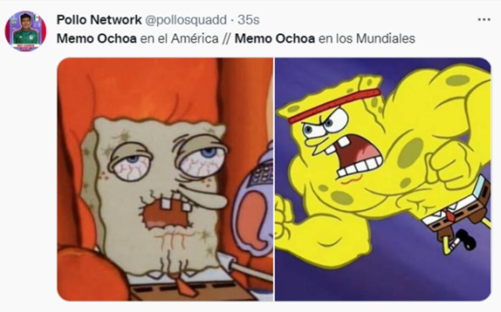 Qatar 2022: Memo Ochoa se roba los memes por atajar el penalti a Lewandowski