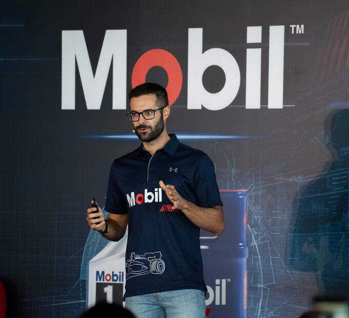 Pablo Terroba, Racing Technical Advisor de ExxonMobil en la escudería Oracle Red Bull Racing / Foto: Cortesía de Mobil