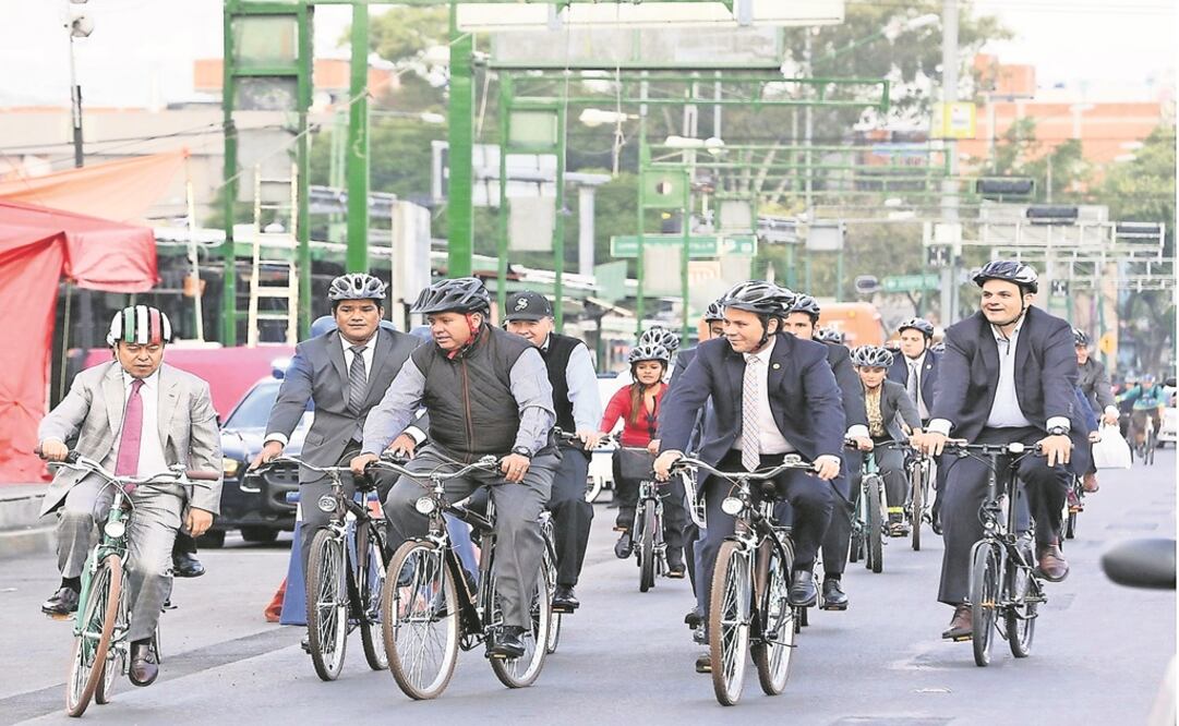 Senadores se suman al Día Mundial sin Auto Foto: Archivo/ El Universal