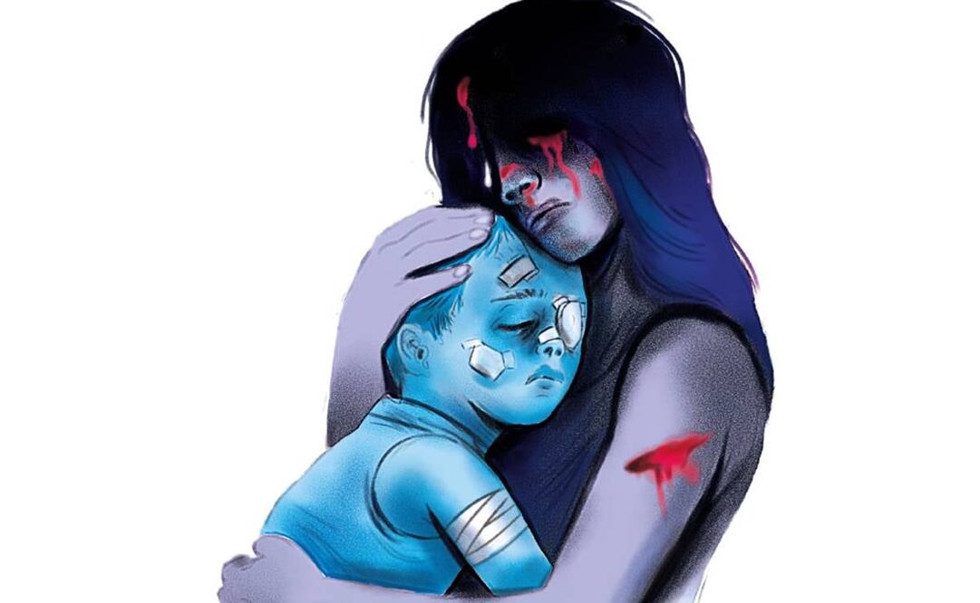 La Violencia Vicaria es también conocida como violencia a través de interpósita persona en la que se instrumentaliza la violencia contra las mujeres a través de hijas, hijos o personas allegadas a las víctimas. Ilustración: Dante de la Vega