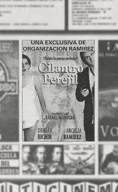 Esta cinta de 1996, del director Rafael Montero, narra la falta de comunicación entre la pareja, lo cual los lleva al distanciamiento y malos entendidos. Al final se reencuentran al descubrir que aún tienen mucho en común. Hemeroteca EL UNIVERSAL.