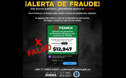 En Buen Fin, alertan sobre anuncio falso que oferta acciones de Pemex