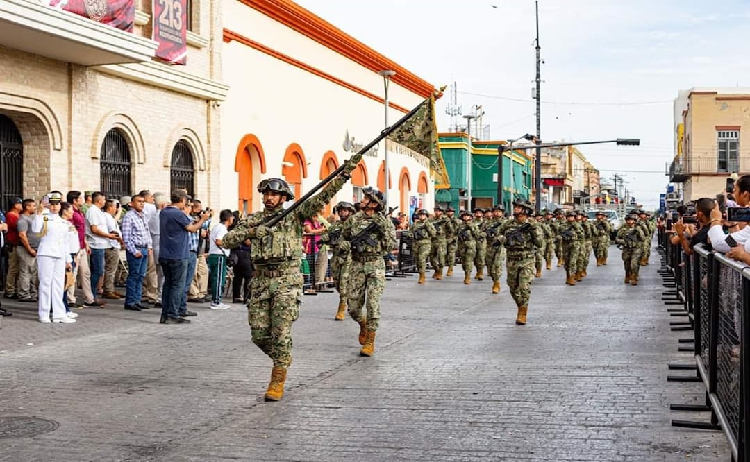 Cancelan desfile en Matamoros por inundaciones que afectan a cien colonias. Foto: Especial