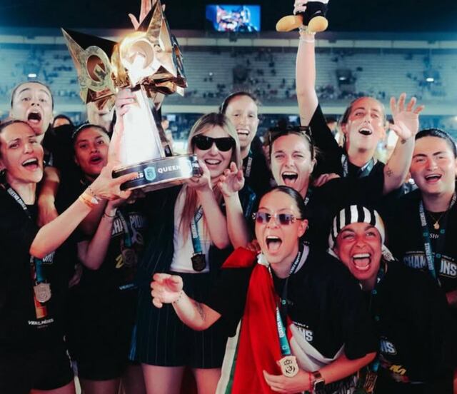 PIO FC, equipo de Rivers, se corona campeón de la Queens League; así celebró la streamer mexicana