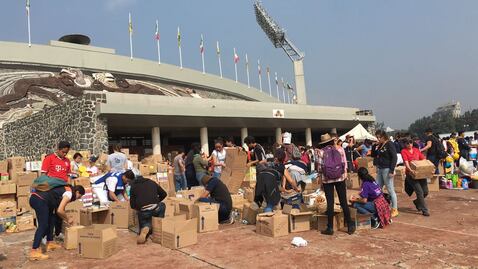 ¿Qué hace falta en los centros de acopio y albergues?