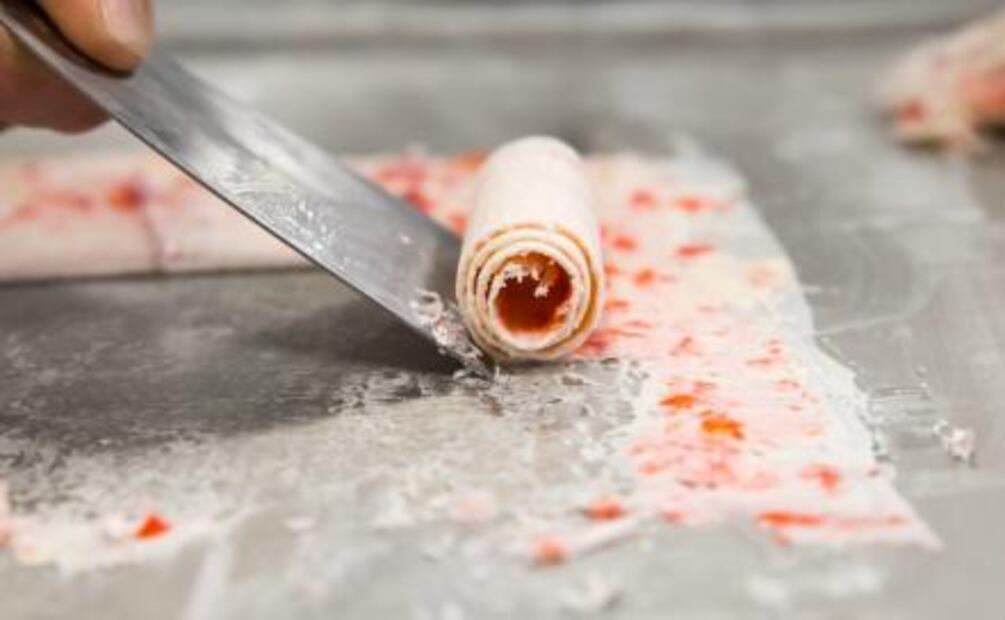 Conoce la nueva tendencia en helados: a la plancha