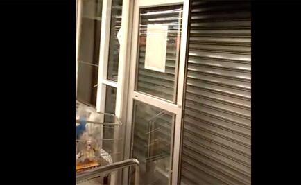 Supermercado impidió salir a clientes durante terremoto