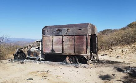 Hallan 3 cuerpos calcinados en municipios de Chihuahua; aseguran dos autos blindados incinerados 