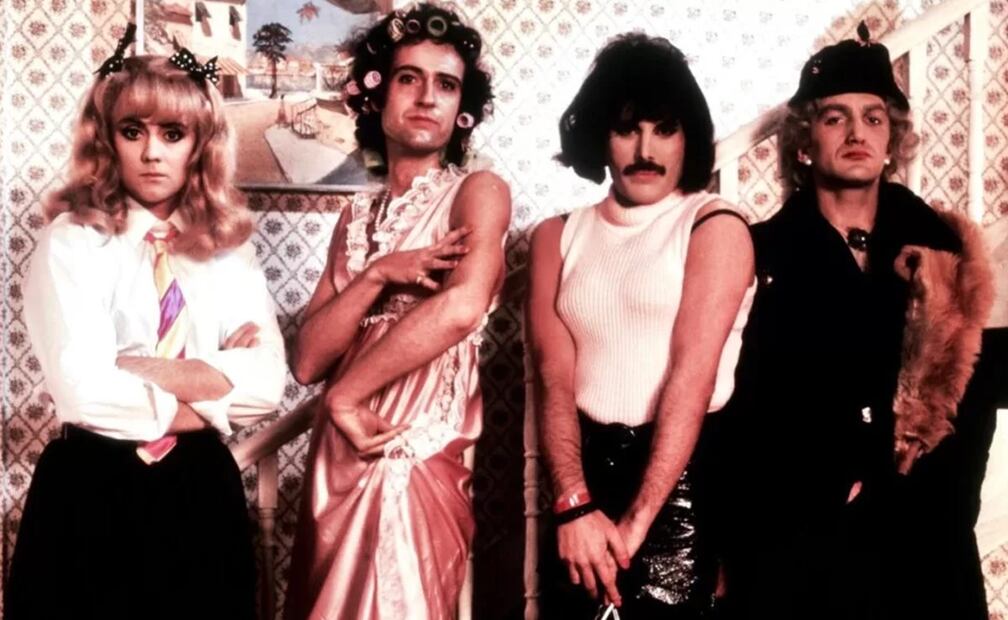 Freddy Mercury caracterizados en el video "I Want to Break Free"