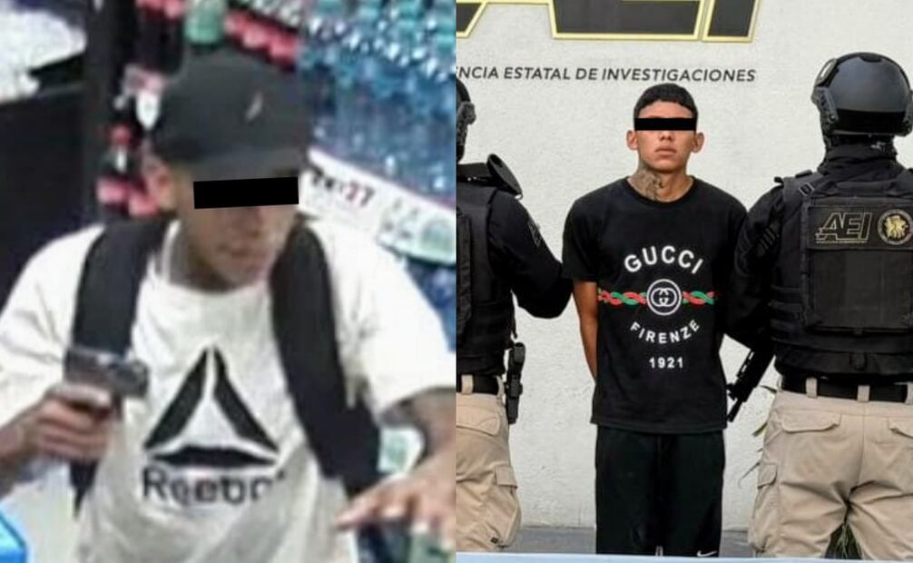 Joven detenido en Monterrey (29/07/2025). Foto: Especial