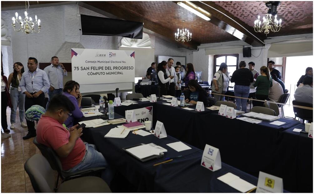 Conteo de votos. Foto: Jorge Alvarado / EL UNIVERSAL