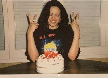 Rosalía celebró cumpleaños con agradecimiento a los Latin Grammy