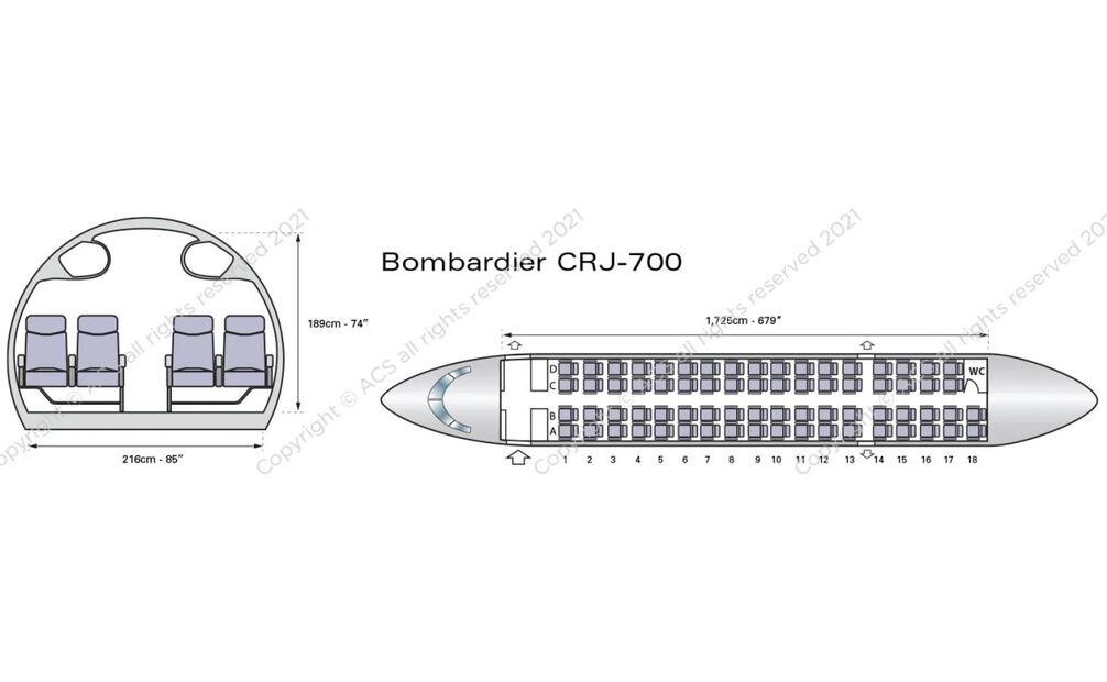 El modelo tiene una longitud de 5,74 m, 2m de envergadura y de anchura de cabina interna. Foto: Air Charter Service