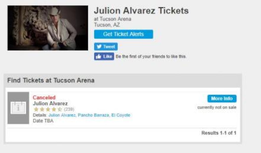 Tras polémica, cancelan concierto de Julión Álvarez en EU