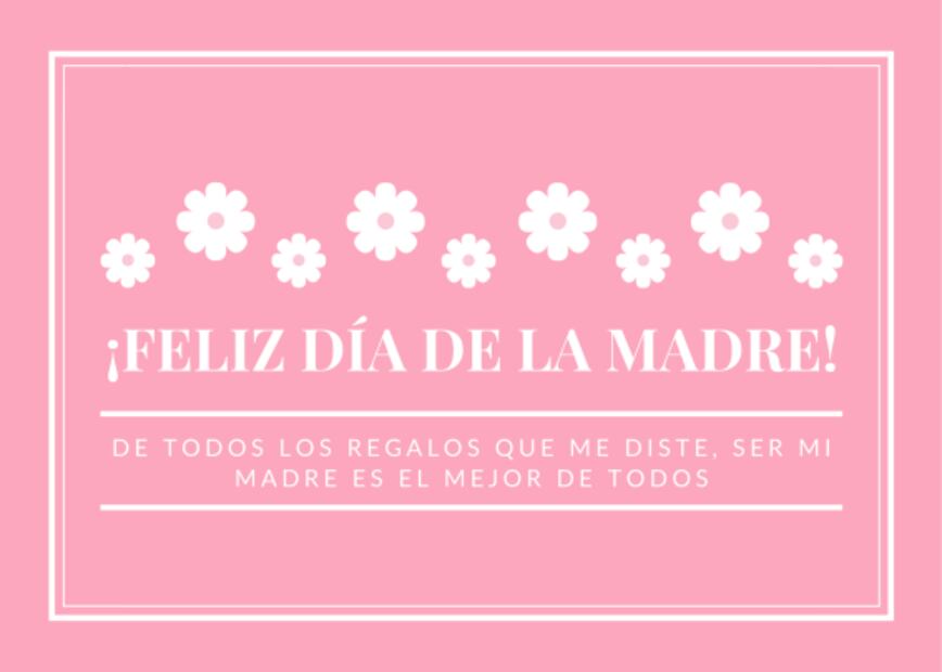 Felicitaciones para mandar por WhatsApp el Día de las Madres