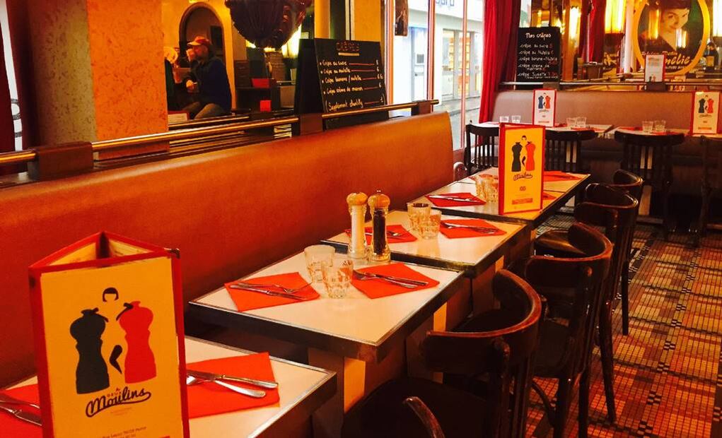 Café des Deux Moulins, famosa locación 
de la película ‘Amélie’. Foto: Café Des Deux Moulins