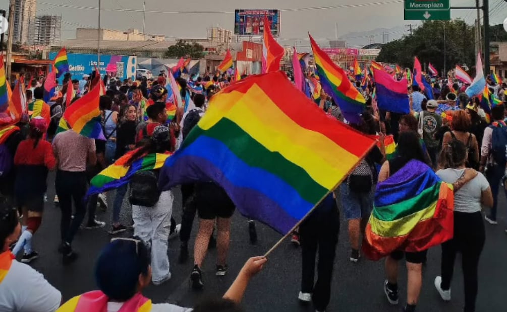 Marcha de la Diversidad Monterrey 2024 (20/06/2025). Foto: Instagram (@elartedejujo)