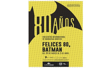 Entérate. Con estas actividades la UNAM celebrará los 80 años de Batman