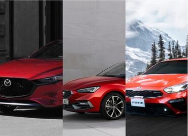 Análisis costo-beneficio: SEAT León vs KIA Forte Hatchback vs Mazda 3 Hatchback