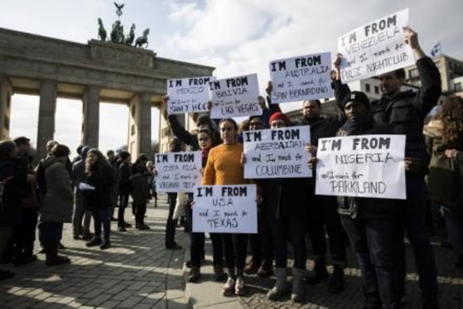 El mundo se une a la "Marcha Por Nuestras Vidas"; exigen alto a violencia armada