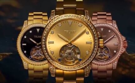 No solo tenis y Biblias, ahora Trump vende relojes de lujo con su imagen; esto es lo que cuestan 