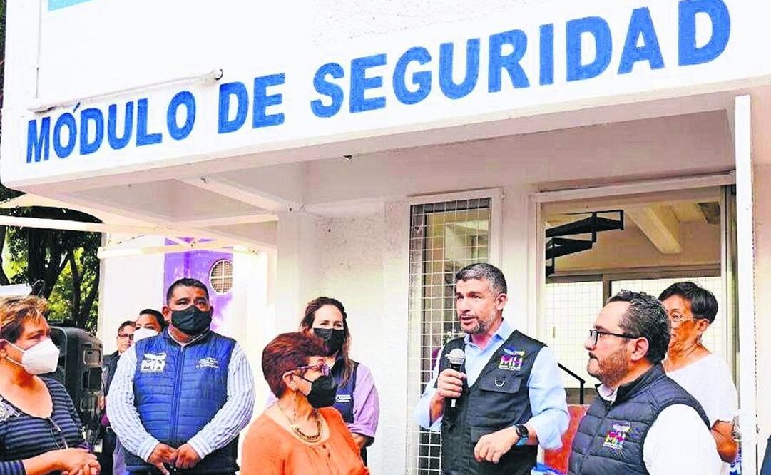 Mauricio Tabe, alcalde de Miguel Hidalgo, pidió que los módulos se queden al servicio de los vecinos, Foto: Especial