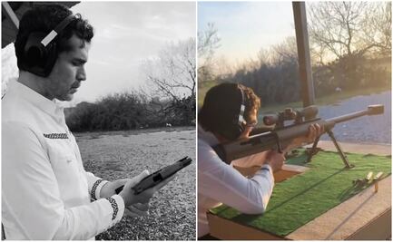 Con una bala en la mano Eduardo Verástegui recomienda usar armas; "esto es lo que le vamos a hacer a la políticas terroristas", dice