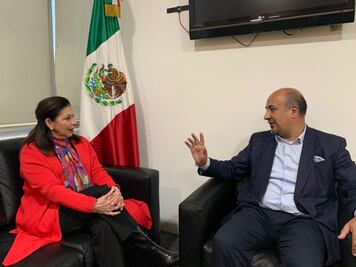 Embajadora Mercado ya está en México tras ser declarada non grata en Bolivia