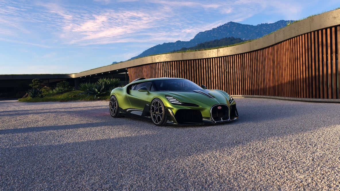 El Programme Solitaire de Bugatti busca redefinir la personalización automotriz. Foto: Bugatti