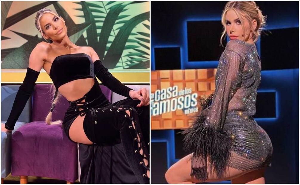 Marie Claire y sus looks sexys que llevó a las galas de "La casa de los famosos México".