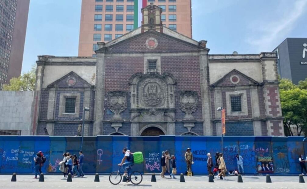 Resguardan edificios y monumentos ante marcha por caso Ayotzinapa