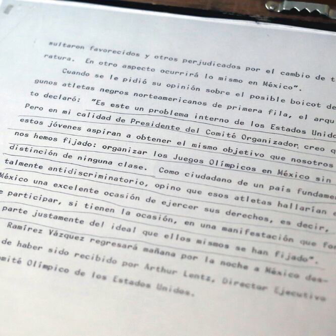 Debido al régimen de apartheid, se aplicó la exclusión a sudafricanos (AGUSTÍN SALINAS. EL UNIVERSAL)