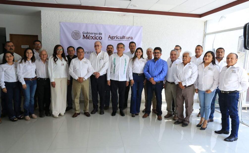 Autoridades estatales y federales anuncian plan de apoyo a trabajadores de campo en Tamaulipas (17/05/2025). Foto: Especial