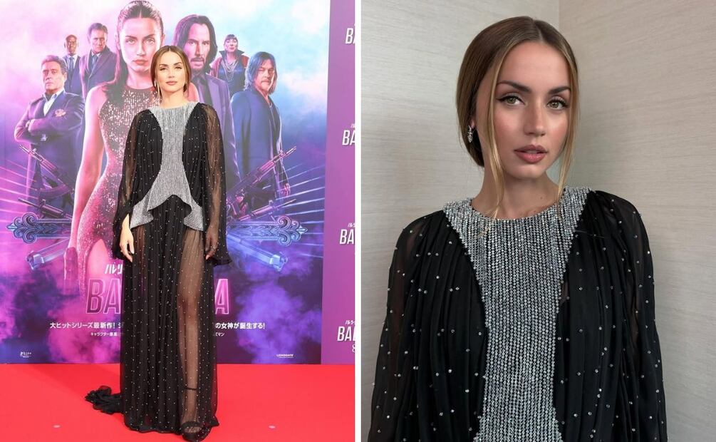 Ana de Armas lució sandalias de tacón con pulsera. Foto: Especial. Instagram @ana_d_armas