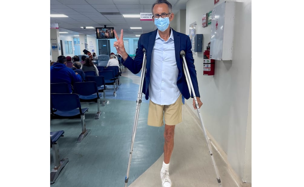 Javier Hidalgo, director del Pilares celebra que está libre de cáncer (7/10/2025). Foto: X (@Javier_Hidalgo)