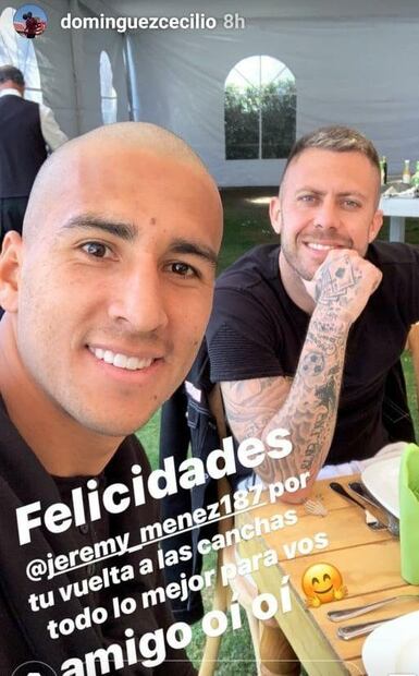 El emotivo mensaje de Cecilio Domínguez a Jérémy Ménez