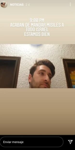 Con bebé en brazos, youtubers mexicanos sortean misiles y terror en Israel