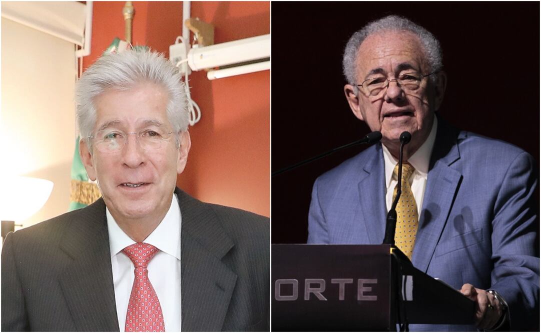 Gerardo Ruiz Esparza y Javier Jiménez Espriú. Foto: Archivo/ EL UNIVERSAL