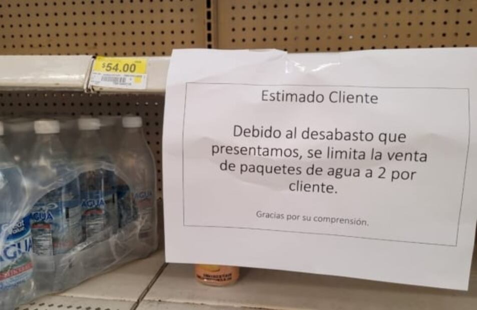 Embotellada o garrafones: por escasez de agua aumenta el gasto de familias de Nuevo León