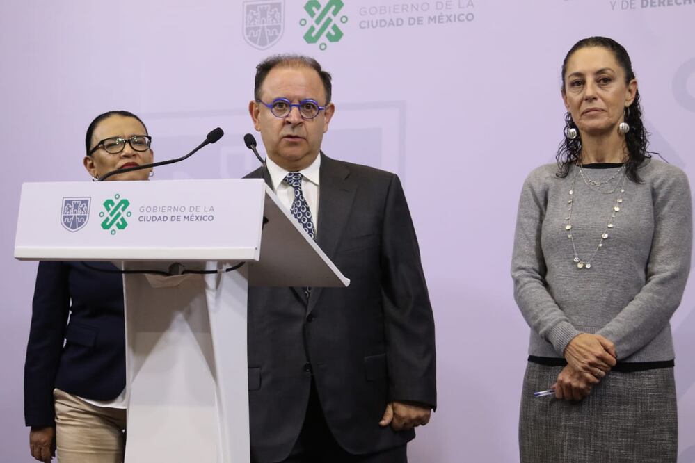 Federico González Compeán y Claudia Sheinbaum - Foto: Carlos Mejía