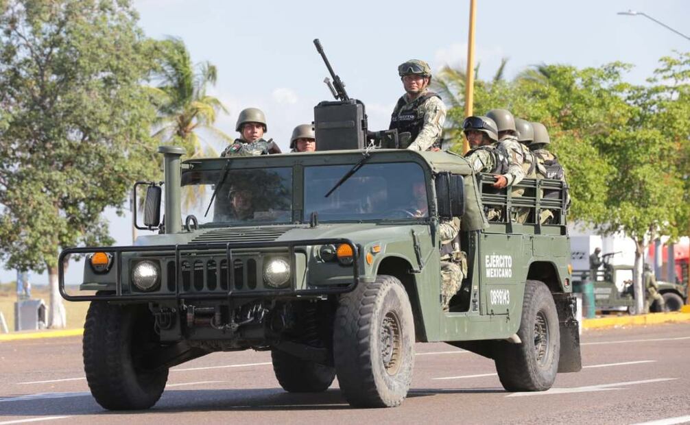 Elementos del Ejercito buscan fortalecer la presencia de las fuerzas armadas contra los grupos delictivos. Foto: Especiales
