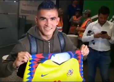 Luis Reyes llegó para reportar en Coapa